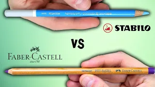 Faber Castell Pitt VS Stabilo Carbothello : THE ULTIMATE Pastel Pencil COMPARISON