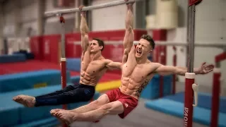 HEAD TO HEAD GYMNASTICS CHALLENGE WITH 30 YEAR OLD **Mind Blowing**