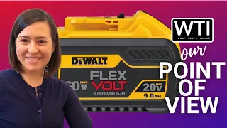 Our Point of View on DEWALT FLEXVOLT 20V/60V Battery, 9.0-Ah