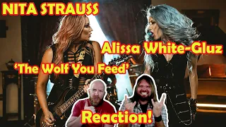 Musicians react to hearing NITA STRAUSS - The Wolf You Feed ft Alissa White-Gluz for the first time!