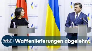 BAERBOCK in KIEW: Pressekonferenz mit ukrainischen Kollegen Dmytro Kuleba