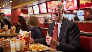 I asked ai to make a Joe Biden mcdonalds commercial