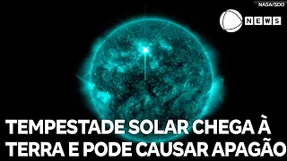 Tempestade solar pode ocasionar apagões nas redes elétricas