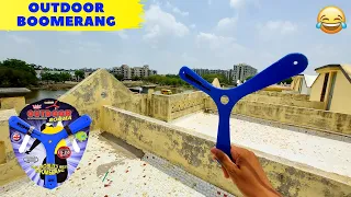 Outdoor Boomerang | Unboxing and Testing | Mad Times