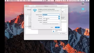 Setup a Mac OSX as a Wifi Hotspot or VPN Router