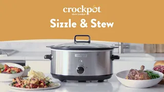 Crockpot Sizzle & Stew Slow Cookers CSC085 and CSC086