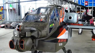 RC Boeing Apache AH-64 scale model Helicopter Netherlands Military