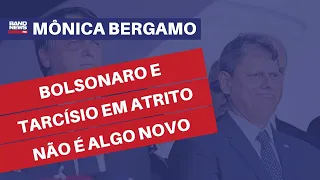 Bolsonaro e Tarcísio em atrito não é algo novo | Mônica Bergamo