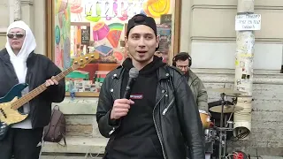 САМАЯ-САМАЯ!!!❤️ ПИТЕР 😊 УЛИЧНЫЕ МУЗЫКАНТЫ! КЛАССНАЯ ВЕЧЕРИНКА С ГРУППОЙ АЙДАХО НА НЕВСКОМ!🥁#id_aho