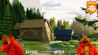 Make realistic environment lighting in Blender (in 10 mins)