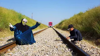 Shaitan Vs Train Vs Stones | How devil trap to boy | train short film