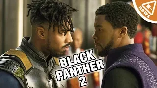 Did the Black Panther 2 Cast Spoil Killmonger's Return? (Nerdist News w/ Jessica Chobot)