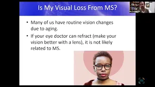 Ben Thrower, MD: I Can See Clearly Now: MS & Vision: September 2021