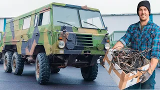 The CHALLENGES of REBUILDING a 50 YEAR OLD 6x6 Ex-Military Truck! Volvo C304 Restoration (Week 3)