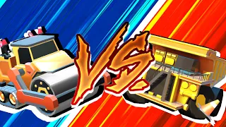 Steamroller VS Tipper - Gameplay | Crash of Cars