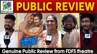 The Family Star Public Review | Vijay Deverakonda | Mrunal Thakur | The Family Star Review