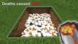 Causing As Many Deaths As Possible In Minecraft