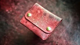 How to Dye Leather with BUBBLES