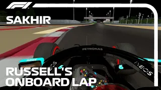 George Russell's Onboard Lap | 2020 Sakhir Grand Prix | Assetto Corsa