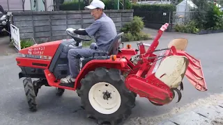 Японский дизельный мини трактор YANMAR Ke 3