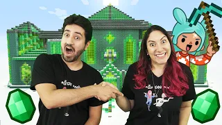 NOSSA MANSÃO DE ESMERALDAS no MINECRAFT #11