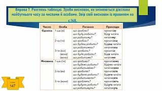 Навчаюся правильно записувати особові закінчення дієслів у майбутньому часі