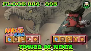 Ultimate Ninja AFK | Ninja Glory Tower Of Ninja 886 - 895