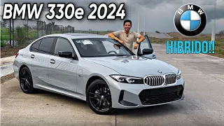Maneje el BMW 330e 2024 hibrido
