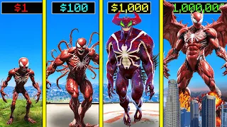 GTA 5 : $1 CARNAGE to $1,000,000,000 SPIDER CARNAGE in GTA 5!