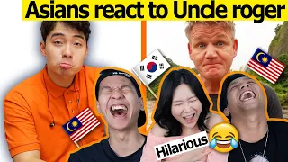 Uncle Roger APPROVES Gordan Ramsay?! Asians react to Uncle Roger!!