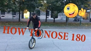 TUTORIAL NOSE 180 BMX || G-TURN 180