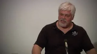 Pt 1 Captain Paul Watson   Inspiring Speech  Story About What Drives Him  Sea Shepherd Part I of III