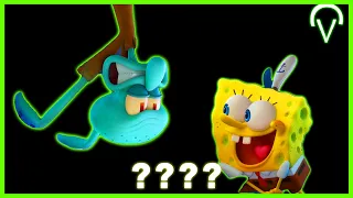 9 SpongeBob and Squidward 3D 🔊 "Good Morning Squidward" 🔊 Sound Variations in 65 seconds