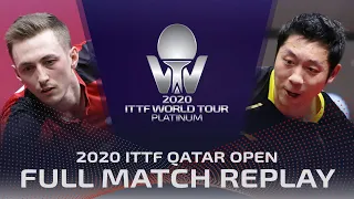 FULL MATCH | PITCHFORD Liam (ENG) vs XU Xin (CHN) | MS SF | 2020 ITTF Qatar Open