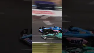 Alonso and Vettel battle to the finish Line