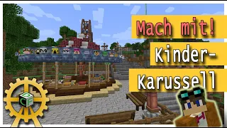 Kinderkarussell  |  Create Freizeitpark 03 |  Minecraft Mod Projekt