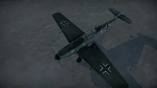 Bf109E4 | 6 kills Ace in a Flight - 5 kills AI | War Thunder Sim Battle