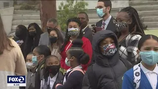 'The safest place for children': San Francisco students return to classrooms for first day of school