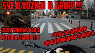 Sve sto treba da znate o grupnoj voznji motorom !!! +JEZIV SNIMAK MOTORA KOJI JE PAO U GRUPI !!!!