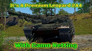 Leopard 2 (PzBtl 123) NEW German Premium Tank First Gameplay - Leopard 2A4, But Cooler [War Thunder]