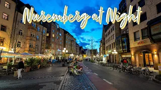 [4K Germany] Nuremberg at Night