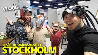 Äter maskar & upplever framtiden - Besöker framtidsmuseet i Stockholm - VLOGG