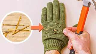 Gloves Can Be So Useful! 14 Hacks That Will Build Out Your Home Improvement Skills