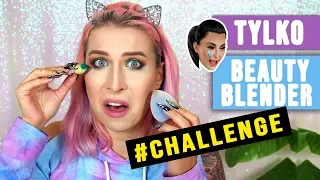 ♦ Whole face using only Beauty Blender😂#challenge ♦ Agnieszka Grzelak Beauty