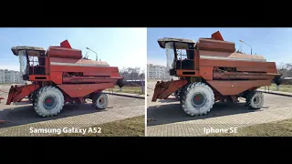 Samsung Galaxy A52 vs Iphone SE - Camera Test Comparison