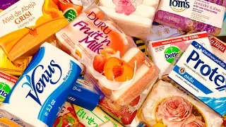 ASMR SOAP HAUL HUGE Opening Unboxing Unwrapping Unpacking *New* International Soaps! TINGLE TRIGGERS