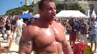 Mariusz Pudzianowski - Strong Man World Champion Competition Malta 2009