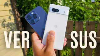 Pixel 7a vs iPhone 14 Pro speed test! 🔥