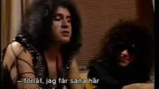 Kiss 1983 Swedish Interview 3