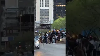 'Teen Takeover:' Group of teenagers jump on car in Chicago